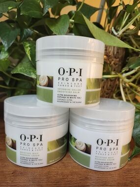 O·P·I Pro Spa Moisture Whip Cream - White & Green Packaging